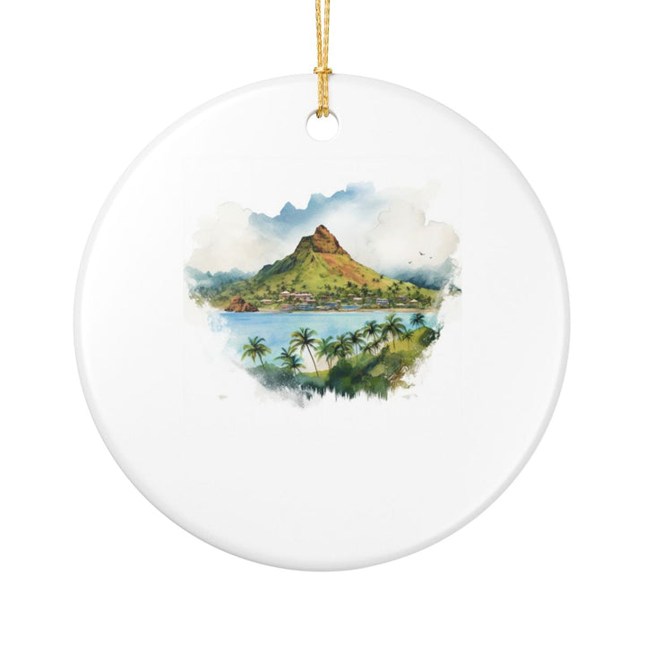 Fiji Ornament: Unique Fiji Souvenir, Fiji Xmas Decor, and Authentic Fiji Gift