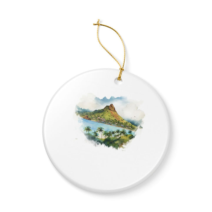 Fiji Ornament: Unique Fiji Souvenir, Fiji Xmas Decor, and Authentic Fiji Gift