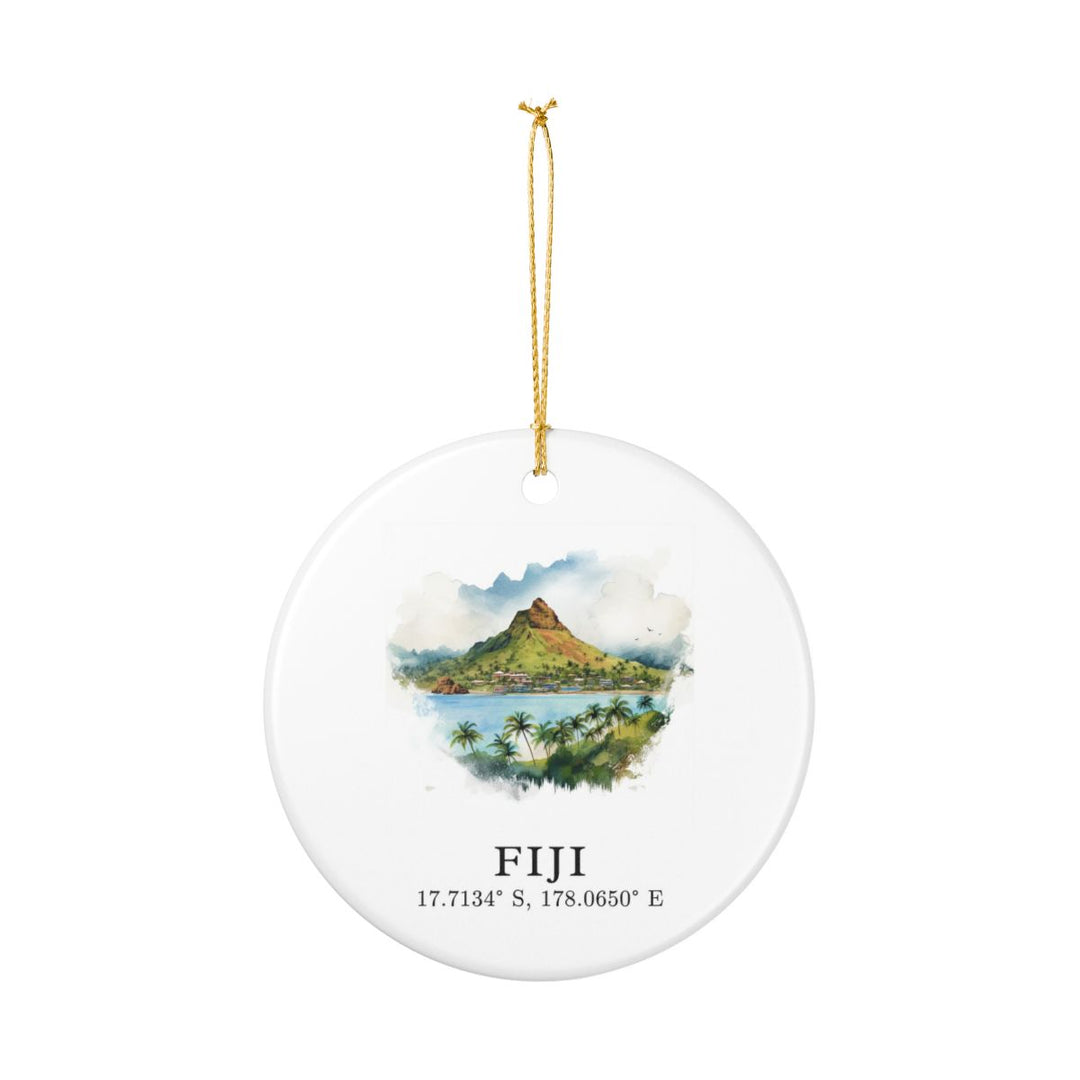 Fiji Ornament | Christmas Travel Souvenir Gift