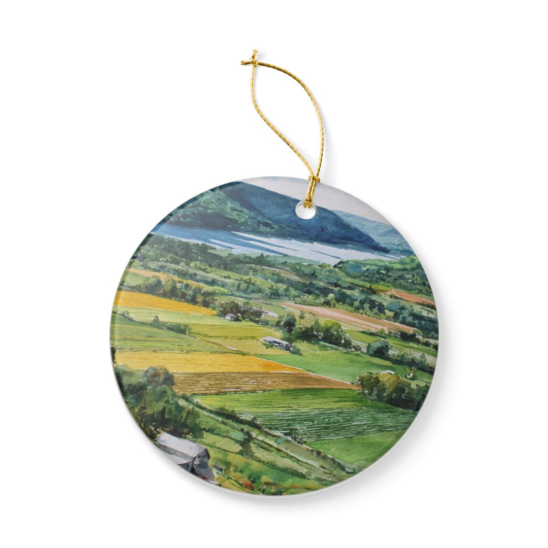 Finger Lakes NY Ornament: Unique Finger Lakes Souvenir, Finger Lakes New York Xmas Decor, and Authentic Finger Lakes Gift