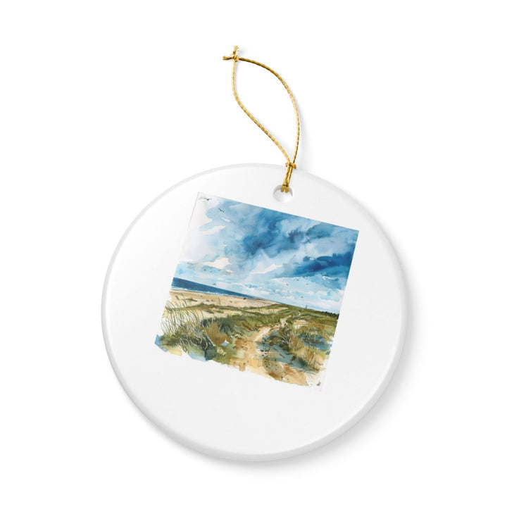 Fire Island USA Ornament: Unique Fire Island Souvenir, Fire Island USA Xmas Decor, and Authentic Fire Island Gift