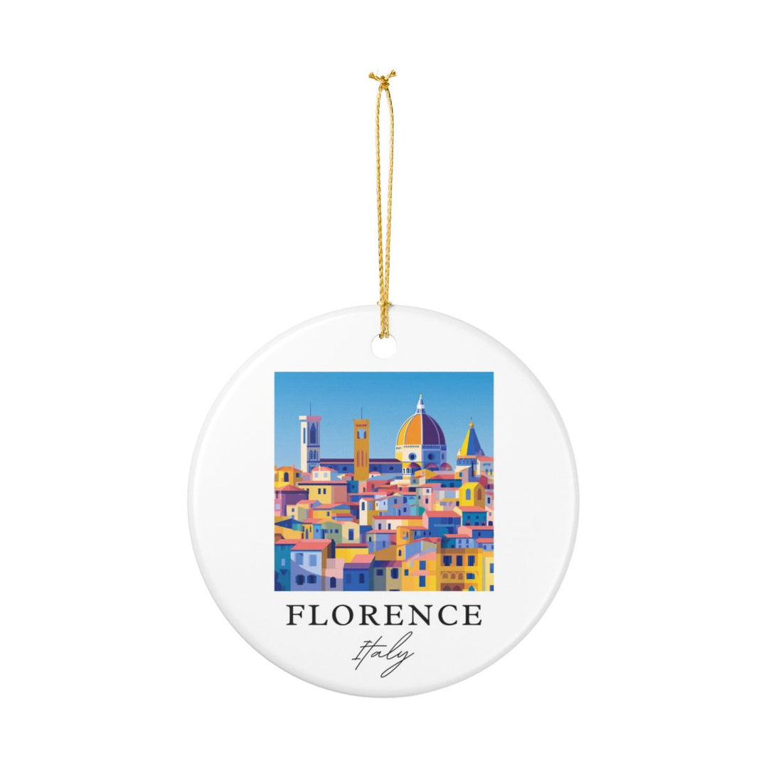 Florence Italy Ornament | Christmas Travel Souvenir Gift