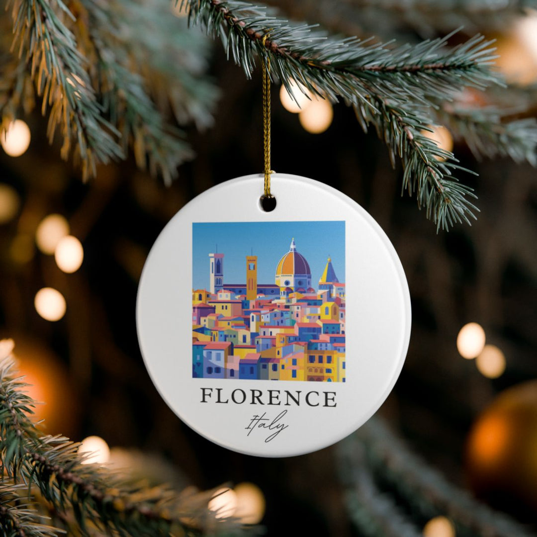Florence Italy Ornament | Christmas Travel Souvenir Gift