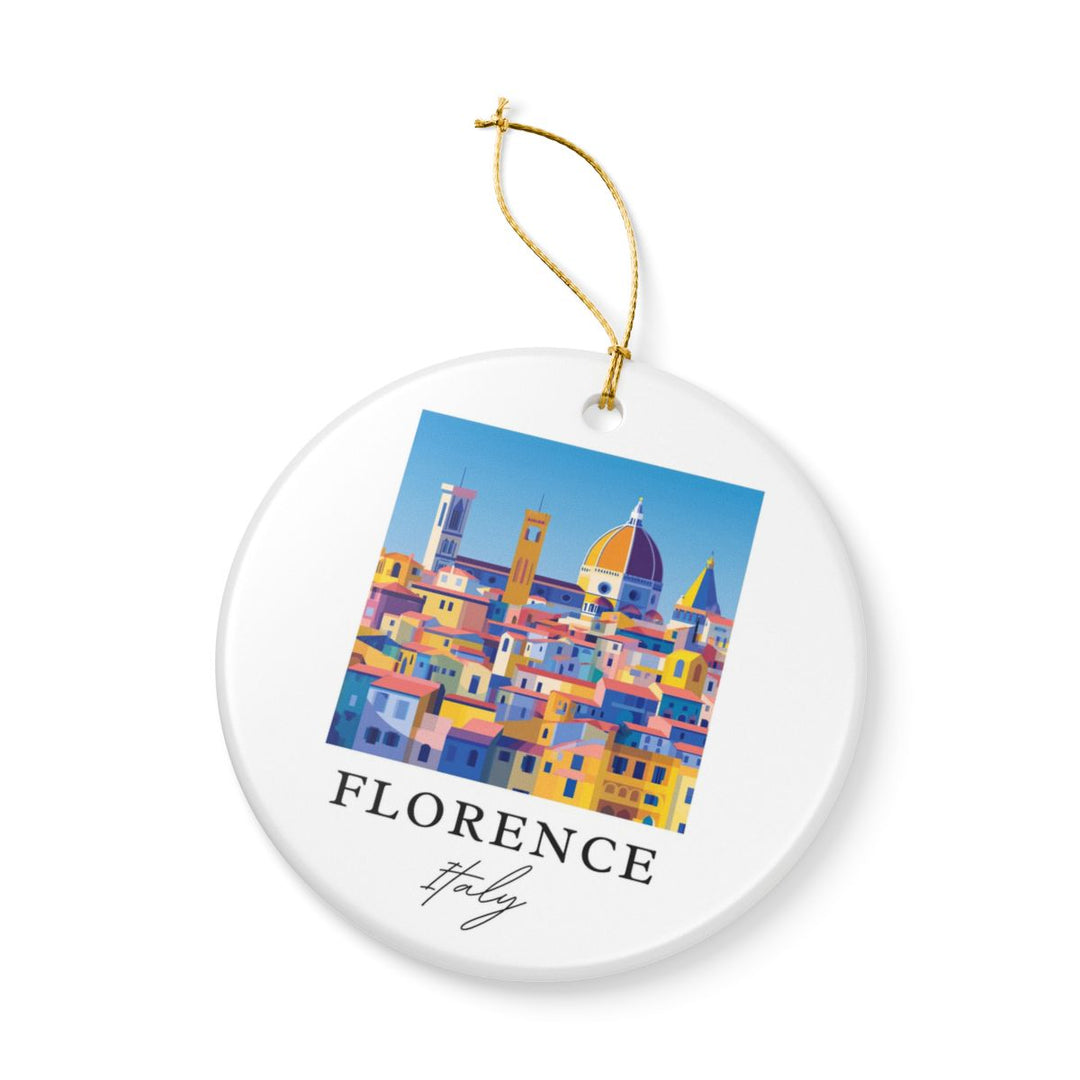 Florence Italy Ornament | Christmas Travel Souvenir Gift