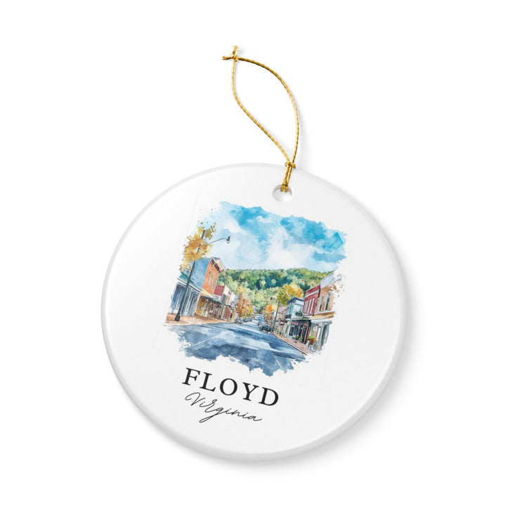 Floyd Virginia Ornament | Christmas Travel Souvenir Gift