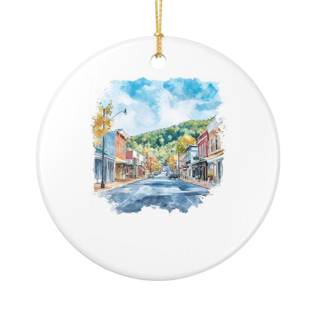 Floyd Virginia Ornament: Unique Floyd Virginia Souvenir, Floyd Virginia Xmas Decor, and Authentic Floyd Virginia Gift