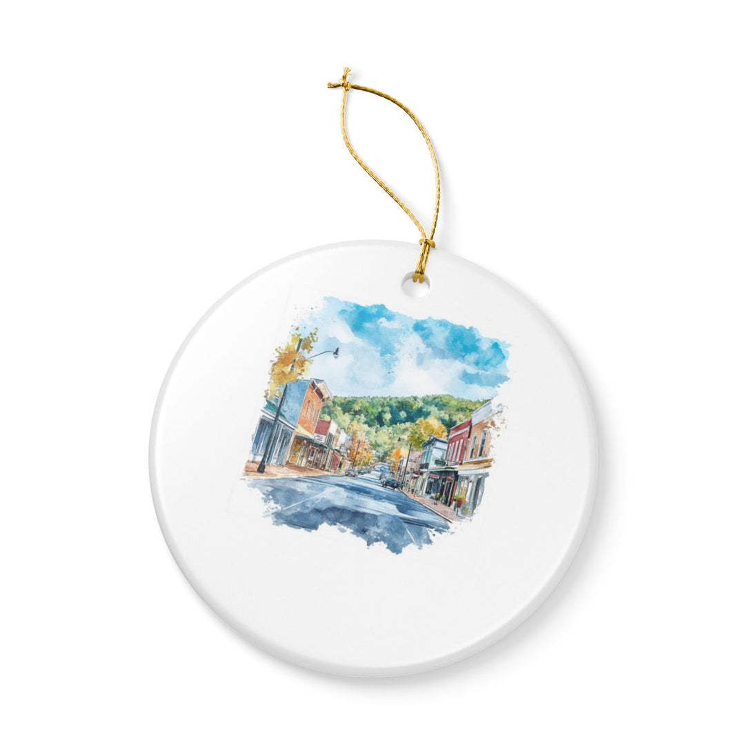 Floyd Virginia Ornament: Unique Floyd Virginia Souvenir, Floyd Virginia Xmas Decor, and Authentic Floyd Virginia Gift
