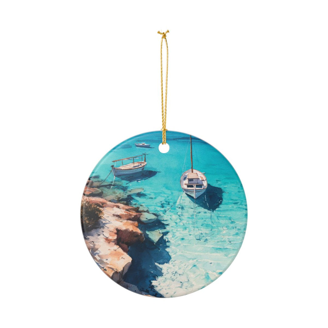 Formentera Ornament: Unique Formentera Souvenir, Formentera Xmas Decor, and Authentic Formentera Gift