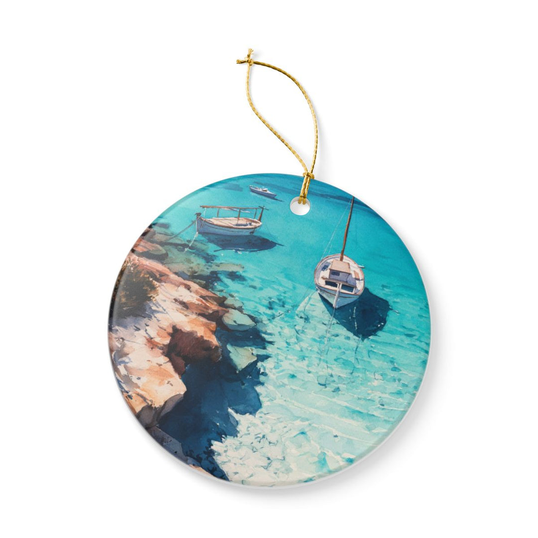 Formentera Ornament: Unique Formentera Souvenir, Formentera Xmas Decor, and Authentic Formentera Gift
