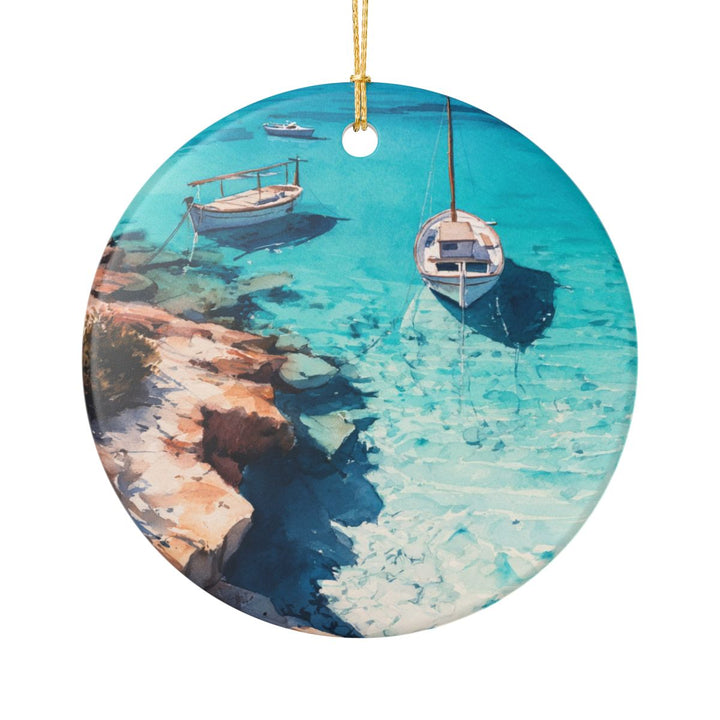 Formentera Ornament: Unique Formentera Souvenir, Formentera Xmas Decor, and Authentic Formentera Gift