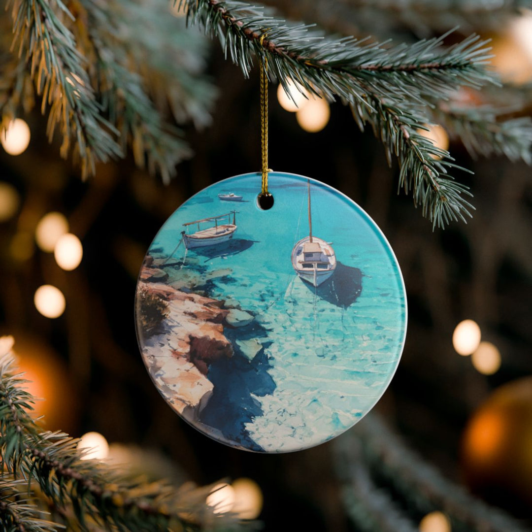 Formentera Ornament: Unique Formentera Souvenir, Formentera Xmas Decor, and Authentic Formentera Gift