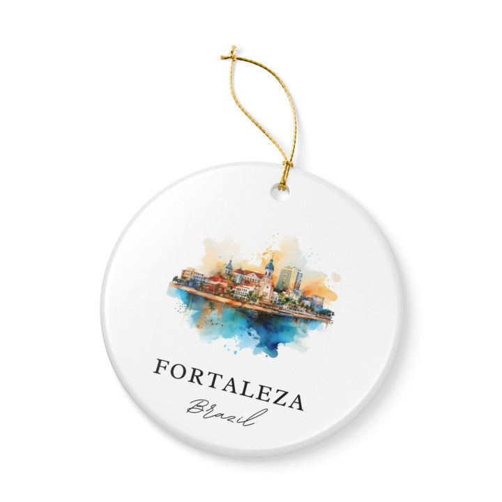 Fortaleza Brazil Ornament | Christmas Travel Souvenir Gift