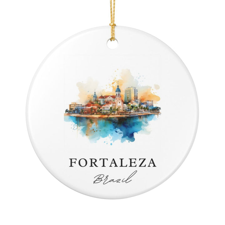 Fortaleza Brazil Ornament | Christmas Travel Souvenir Gift