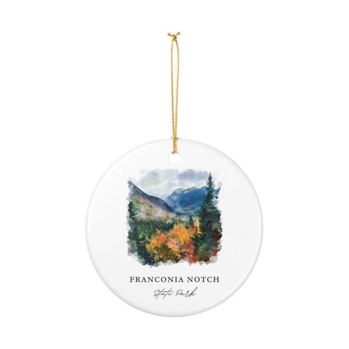 Franconia Notch State Park Ornament: Unique Franconia Notch State Park Souvenir, Franconia Notch State Park Xmas Decor, and Authentic Franconia Notch State Park Gift
