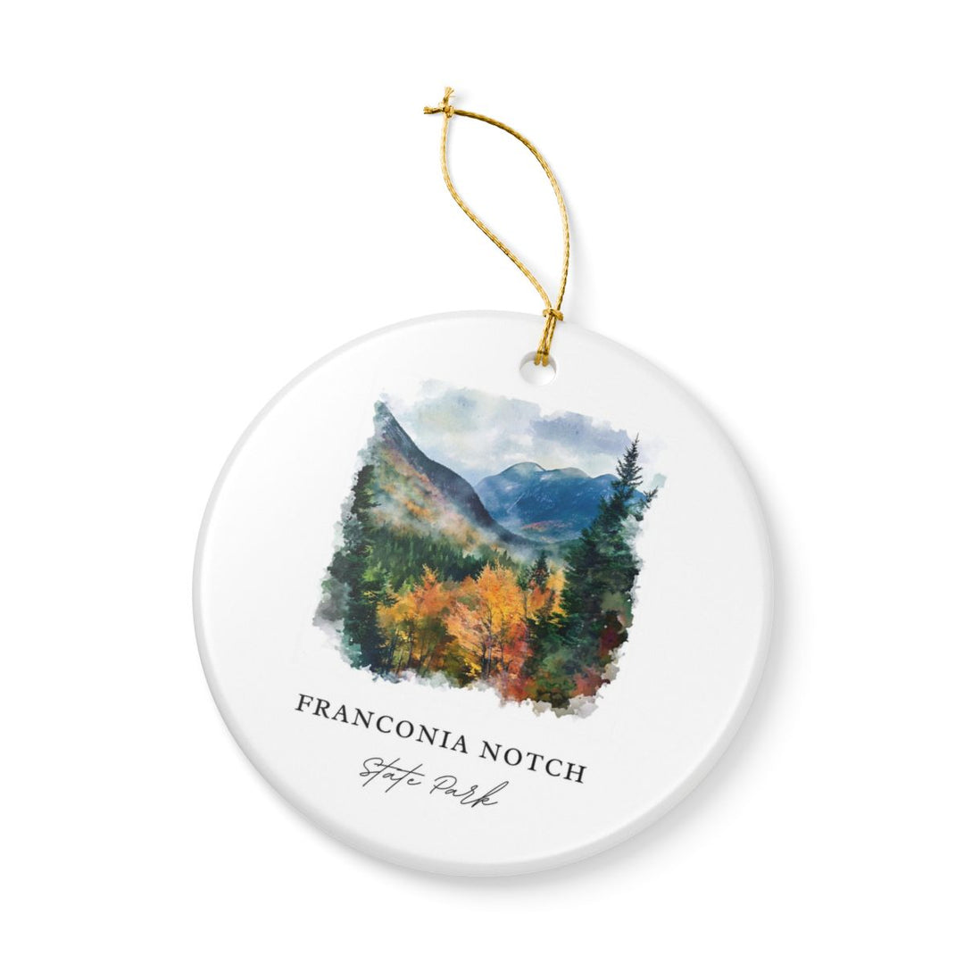 Franconia Notch State Park Ornament: Unique Franconia Notch State Park Souvenir, Franconia Notch State Park Xmas Decor, and Authentic Franconia Notch State Park Gift