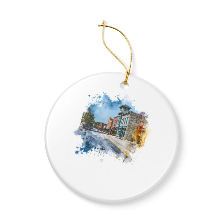 Franklin Tennessee Ornament: Unique Franklin Souvenir, Franklin Tennessee Xmas Decor, and Authentic Franklin Gift