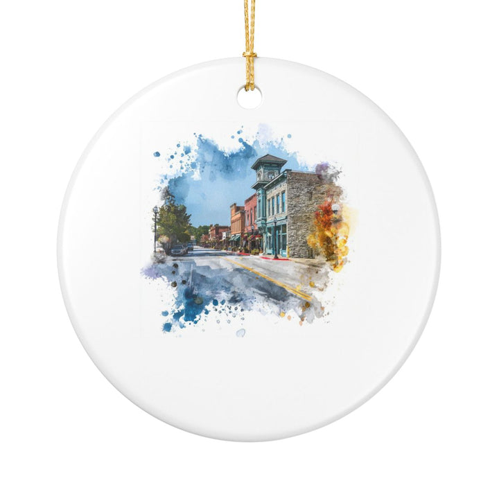 Franklin Tennessee Ornament: Unique Franklin Souvenir, Franklin Tennessee Xmas Decor, and Authentic Franklin Gift