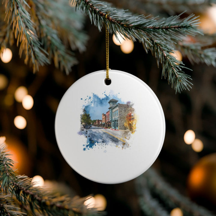 Franklin Tennessee Ornament: Unique Franklin Souvenir, Franklin Tennessee Xmas Decor, and Authentic Franklin Gift
