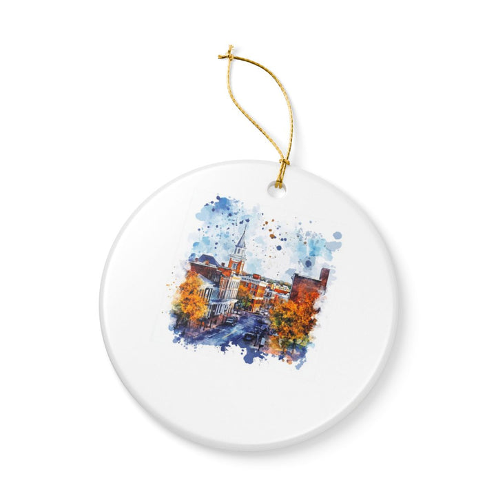 Frederick Maryland Ornament: Unique Frederick Souvenir, Frederick Maryland Xmas Decor, and Authentic Frederick Gift