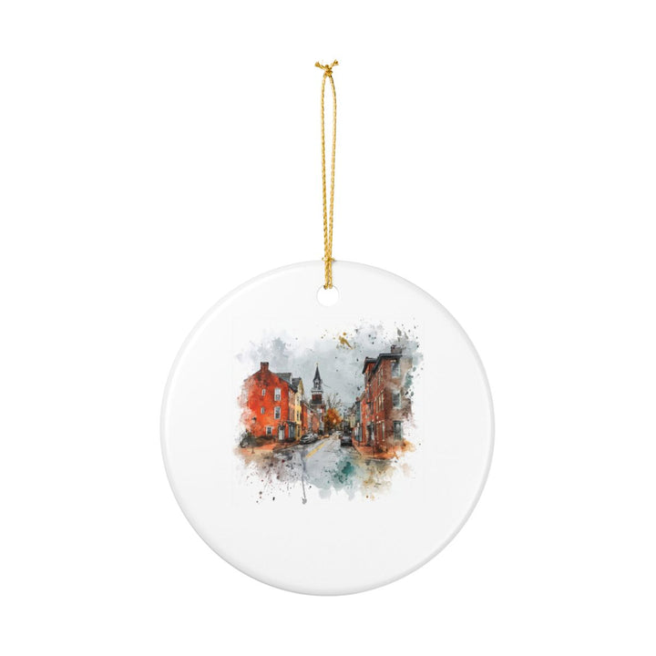Frederick Maryland Ornament: Unique Frederick Souvenir, Frederick Maryland Xmas Decor, and Authentic Frederick Gift