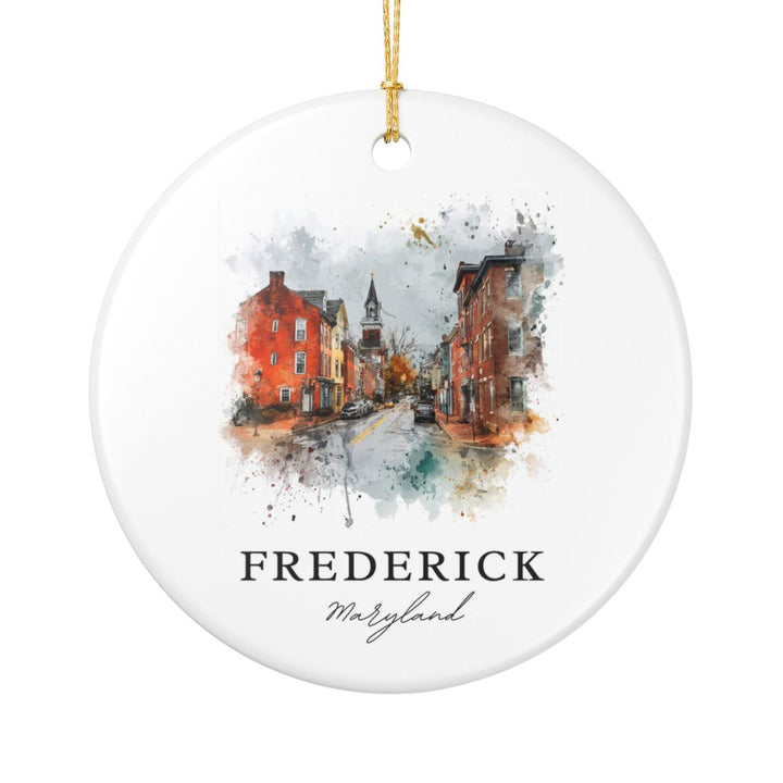 Frederick Maryland Ornament | Christmas Travel Souvenir Gift