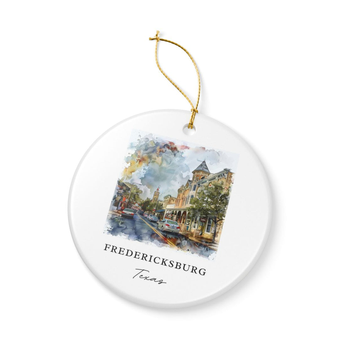 Fredericksburg TX Texas Ornament | Christmas Travel Souvenir Gift