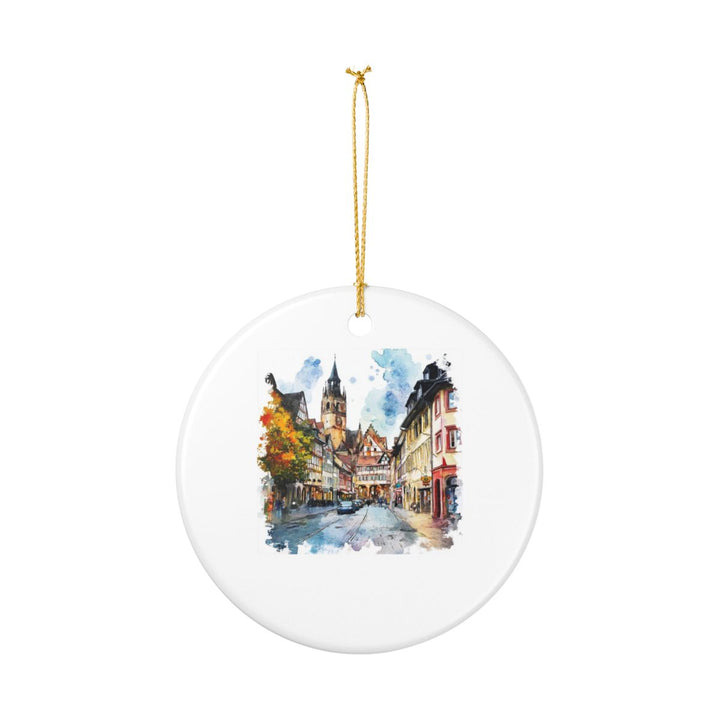 Freiburg Im Breisgau Ornament: Unique Freiburg Im Breisgau Souvenir, Freiburg Im Breisgau Xmas Decor, and Authentic Freiburg Im Breisgau Gift