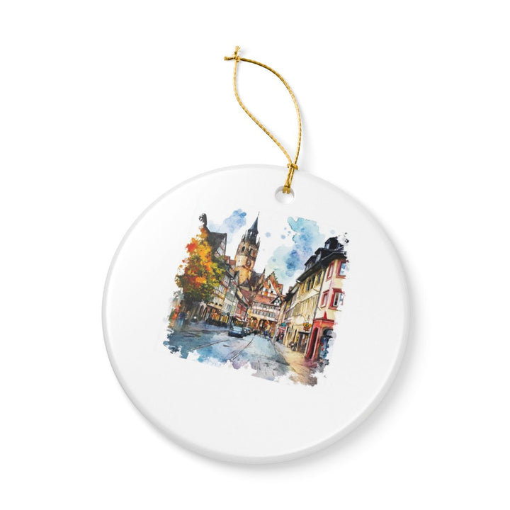Freiburg Im Breisgau Ornament: Unique Freiburg Im Breisgau Souvenir, Freiburg Im Breisgau Xmas Decor, and Authentic Freiburg Im Breisgau Gift