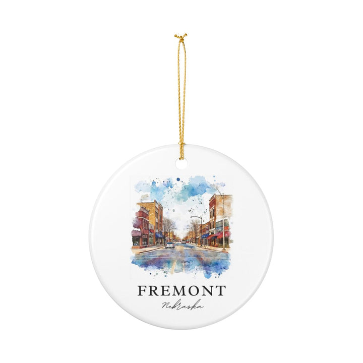 Fremont Nebraska Ornament | Christmas Travel Souvenir Gift