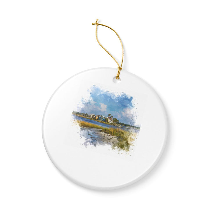 Fripp Island South Carolina Ornament: Unique Fripp Island Souvenir, Fripp Island South Carolina Xmas Decor, and Authentic Fripp Island Gift