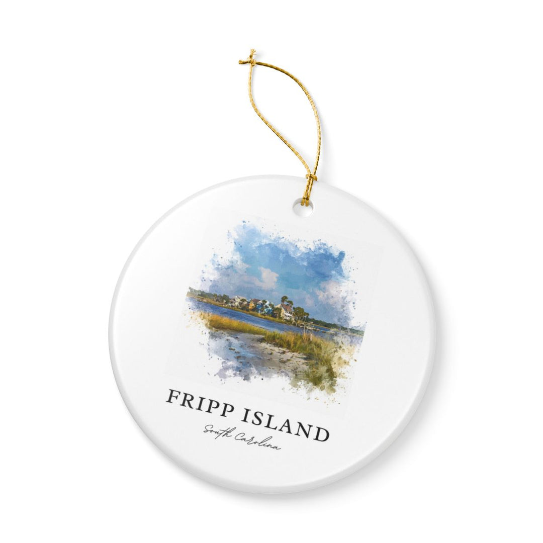 Fripp Island South Carolina Ornament | Christmas Travel Souvenir Gift