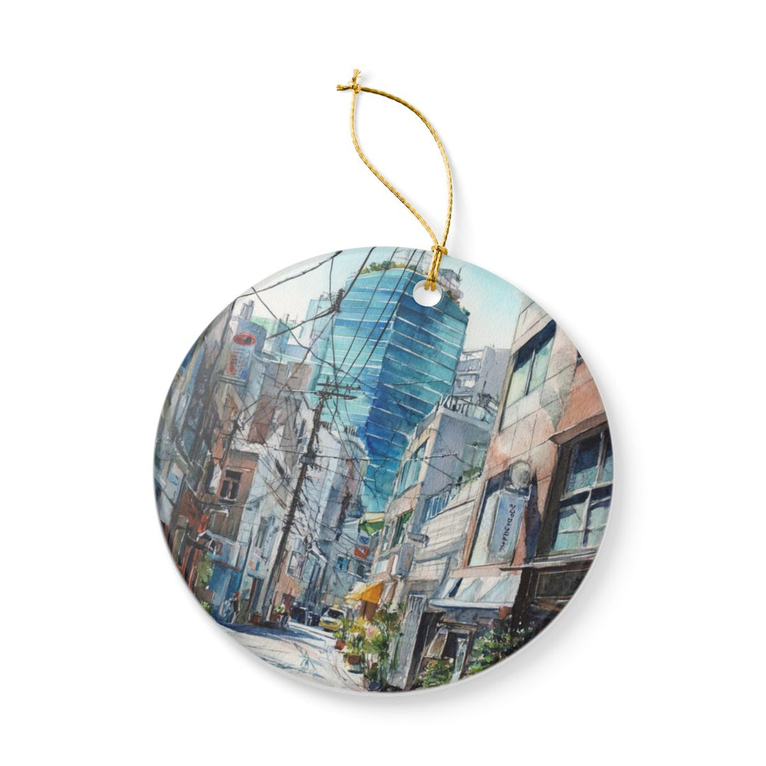 Fukuoka Japan Ornament: Unique Fukuoka Souvenir, Fukuoka Japan Xmas Decor, and Authentic Fukuoka Gift