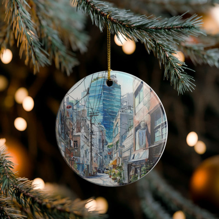 Fukuoka Japan Ornament: Unique Fukuoka Souvenir, Fukuoka Japan Xmas Decor, and Authentic Fukuoka Gift