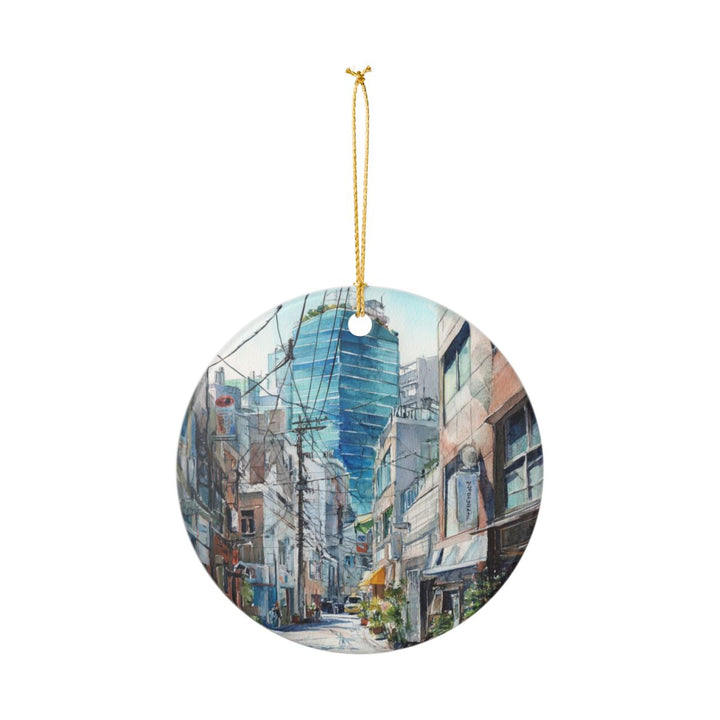 Fukuoka Japan Ornament: Unique Fukuoka Souvenir, Fukuoka Japan Xmas Decor, and Authentic Fukuoka Gift