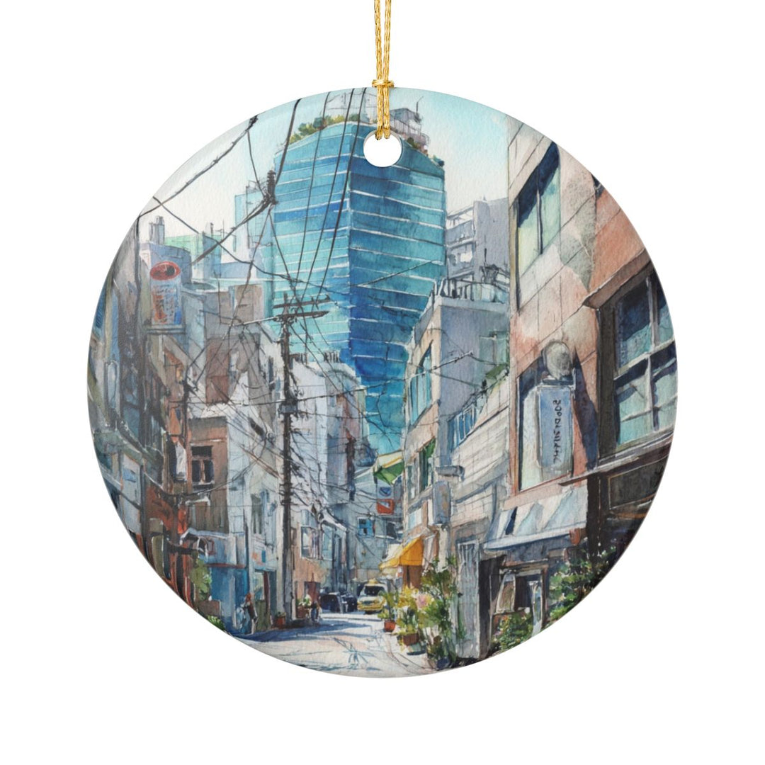 Fukuoka Japan Ornament: Unique Fukuoka Souvenir, Fukuoka Japan Xmas Decor, and Authentic Fukuoka Gift