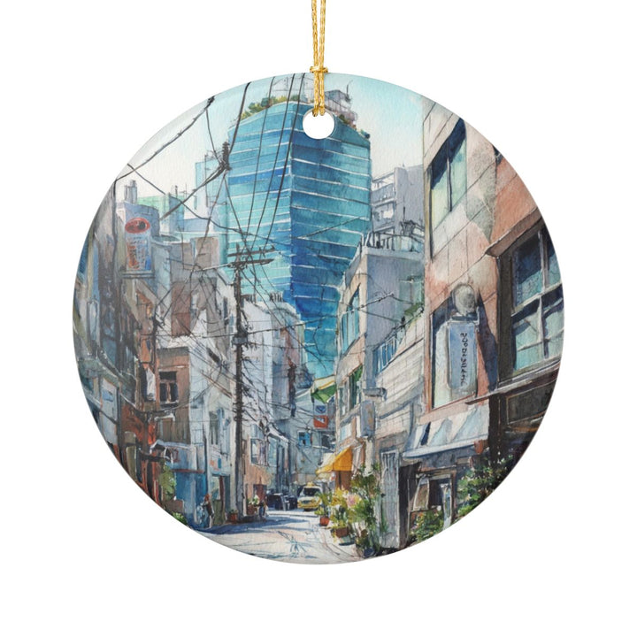 Fukuoka Japan Ornament: Unique Fukuoka Souvenir, Fukuoka Japan Xmas Decor, and Authentic Fukuoka Gift