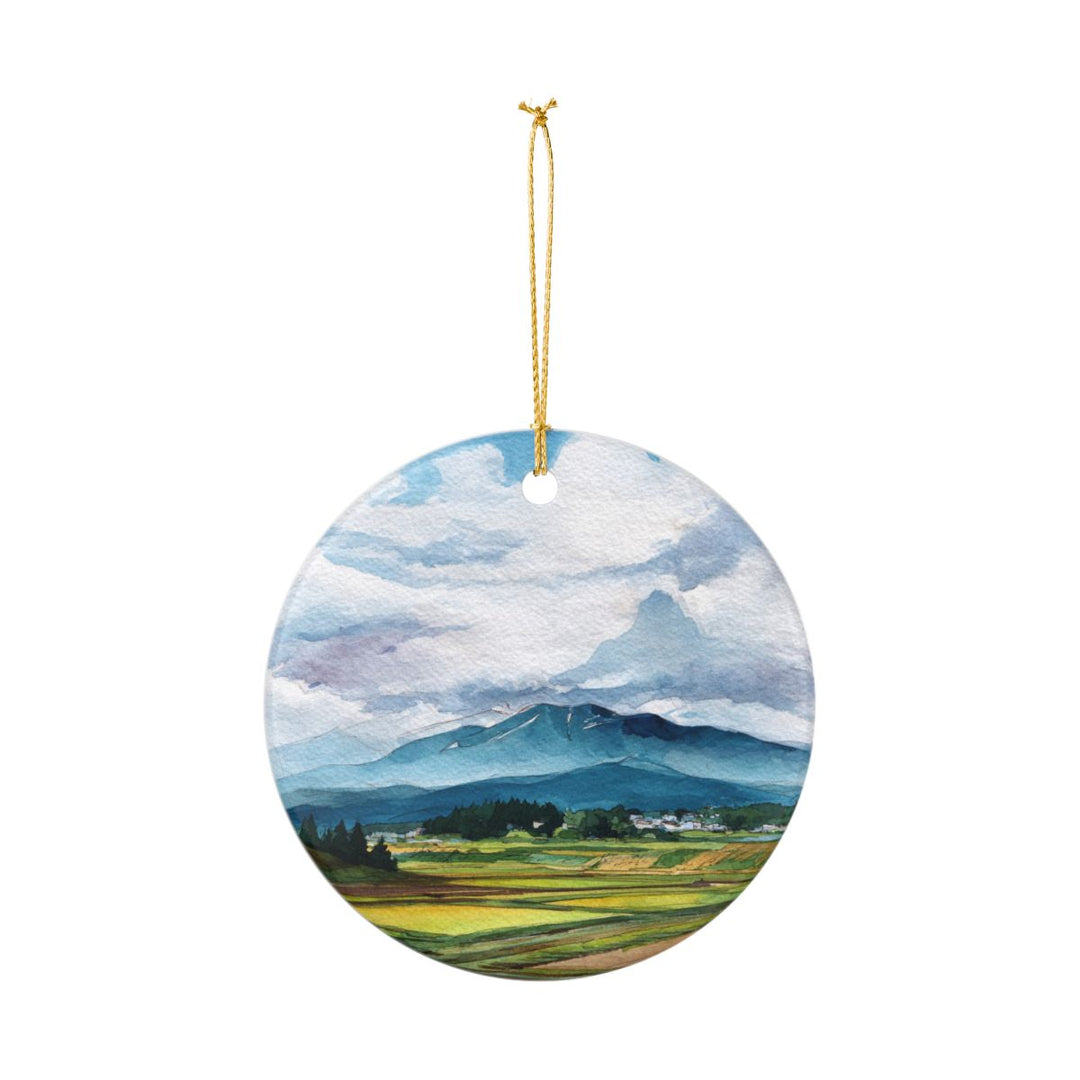 Furano Japan Ornament: Unique Furano Souvenir, Furano Japan Xmas Decor, and Authentic Furano Gift