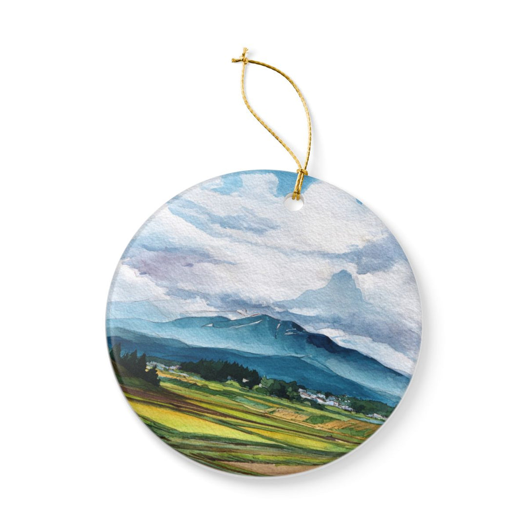 Furano Japan Ornament: Unique Furano Souvenir, Furano Japan Xmas Decor, and Authentic Furano Gift
