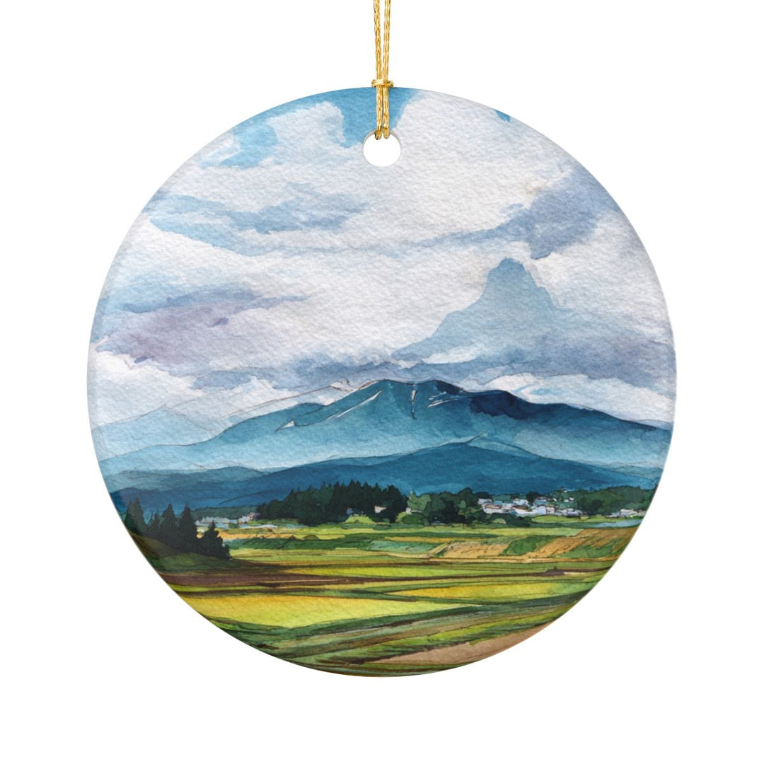 Furano Japan Ornament: Unique Furano Souvenir, Furano Japan Xmas Decor, and Authentic Furano Gift