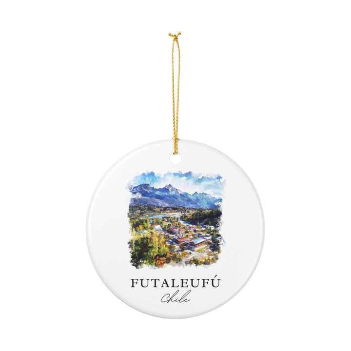 Futaleufu Ornament: Unique Futaleufu Souvenir, Futaleufu Xmas Decor, and Authentic Futaleufu Gift