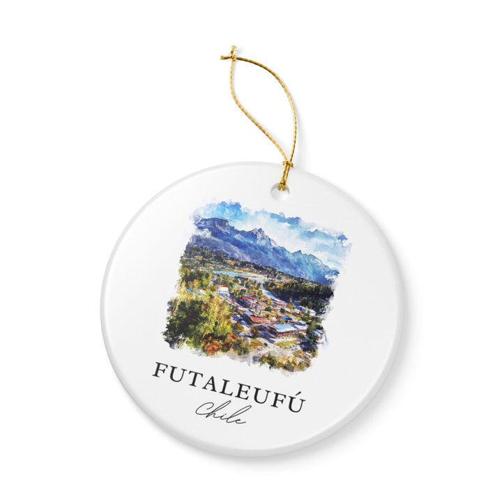 Futaleufu Ornament: Unique Futaleufu Souvenir, Futaleufu Xmas Decor, and Authentic Futaleufu Gift