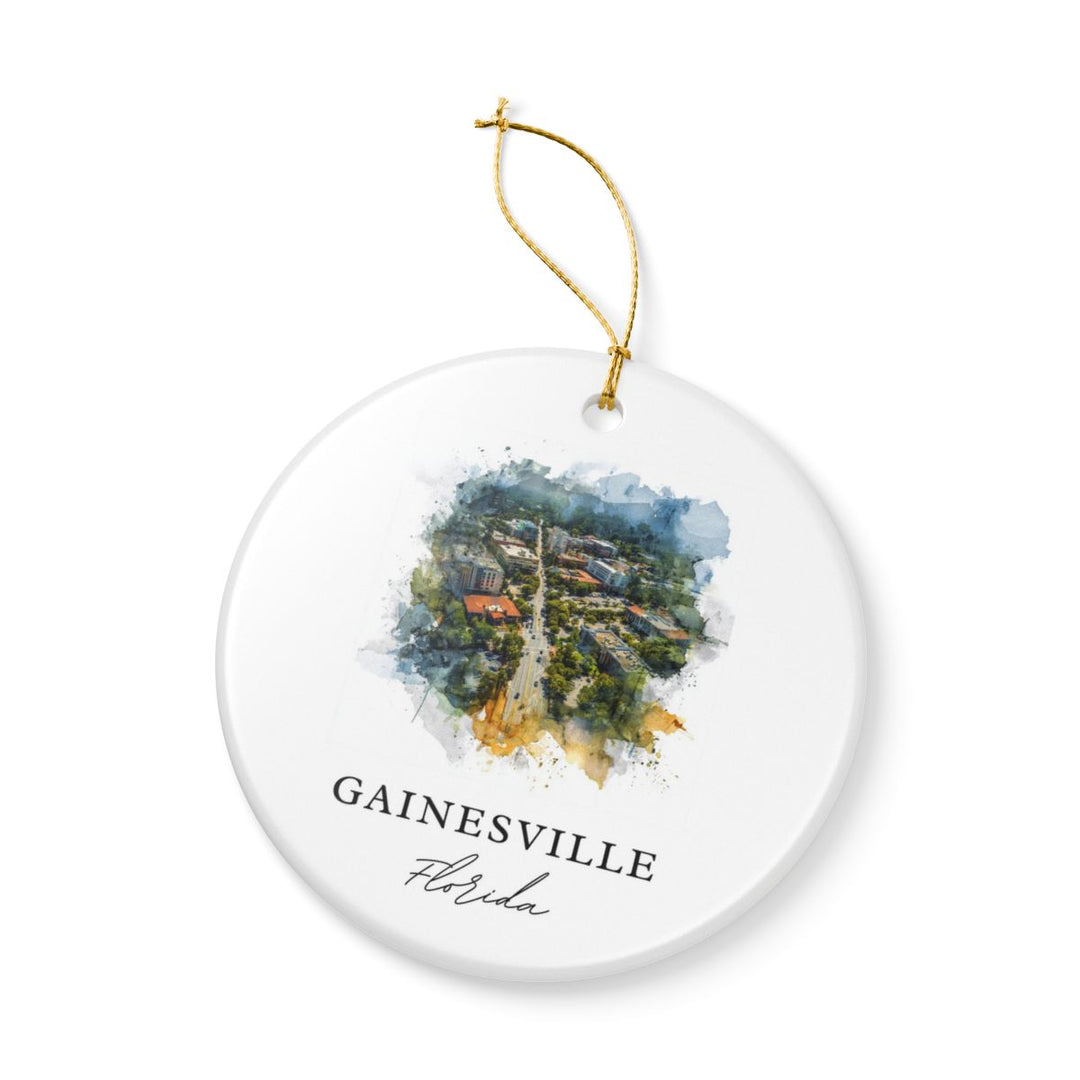 Gainesville Florida Ornament | Christmas Travel Souvenir Gift