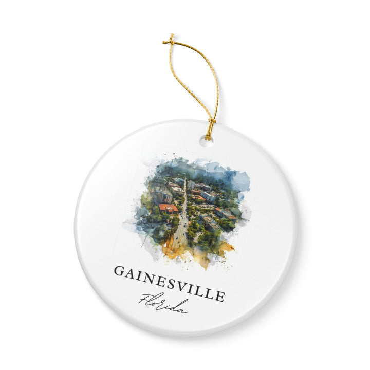 Gainesville Florida Ornament | Christmas Travel Souvenir Gift