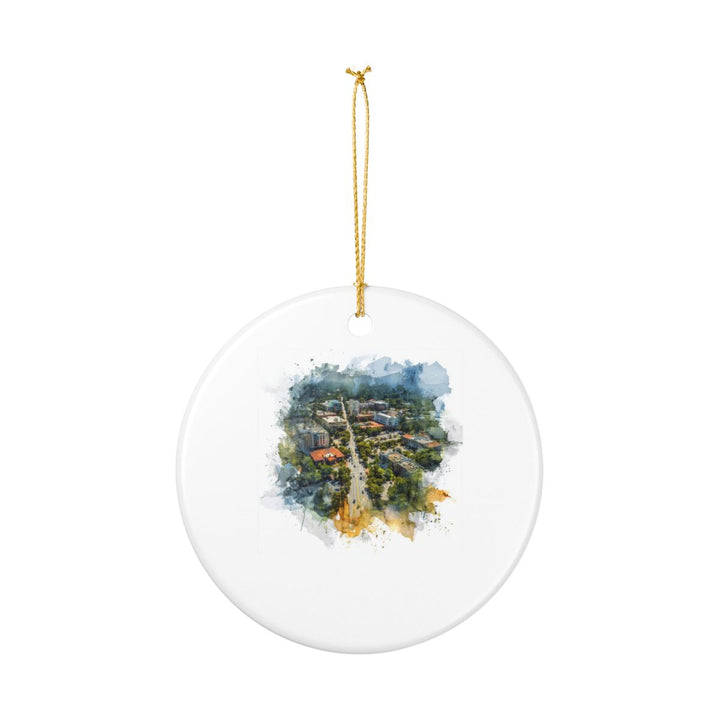 Gainesville Florida Ornament: Unique Gainesville Souvenir, Gainesville Florida Xmas Decor, and Authentic Gainesville Gift