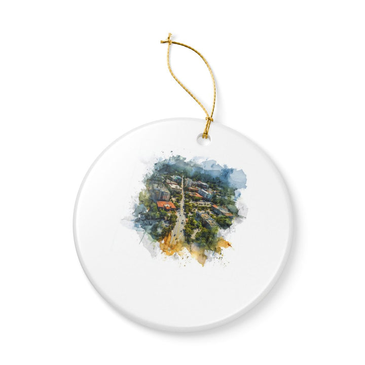 Gainesville Florida Ornament: Unique Gainesville Souvenir, Gainesville Florida Xmas Decor, and Authentic Gainesville Gift