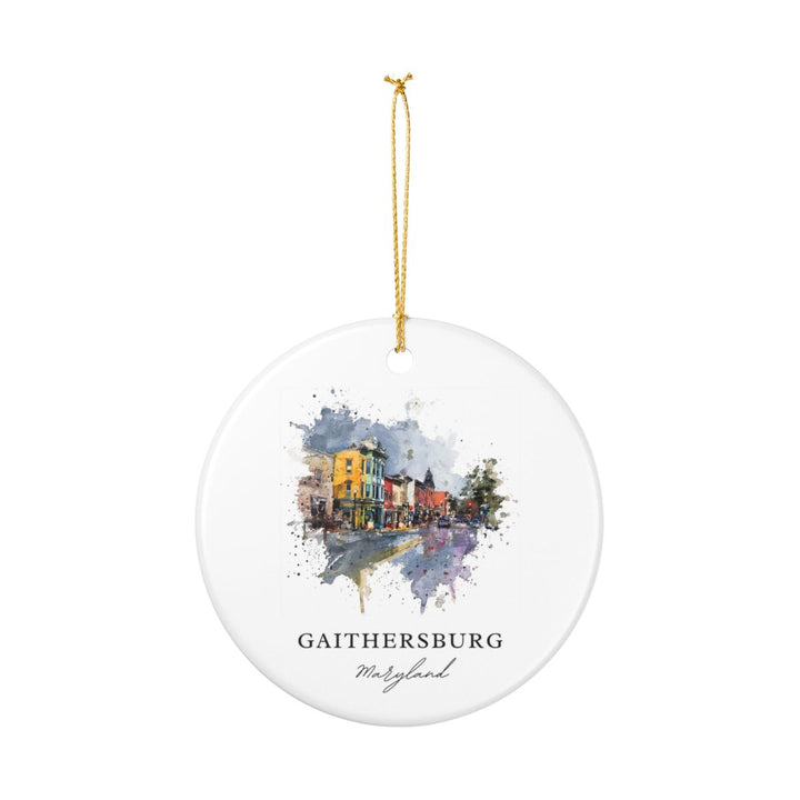 Gaithersburg Maryland USA Ornament: Unique Gaithersburg Souvenir, Gaithersburg Maryland Xmas Decor, and Authentic Gaithersburg Gift