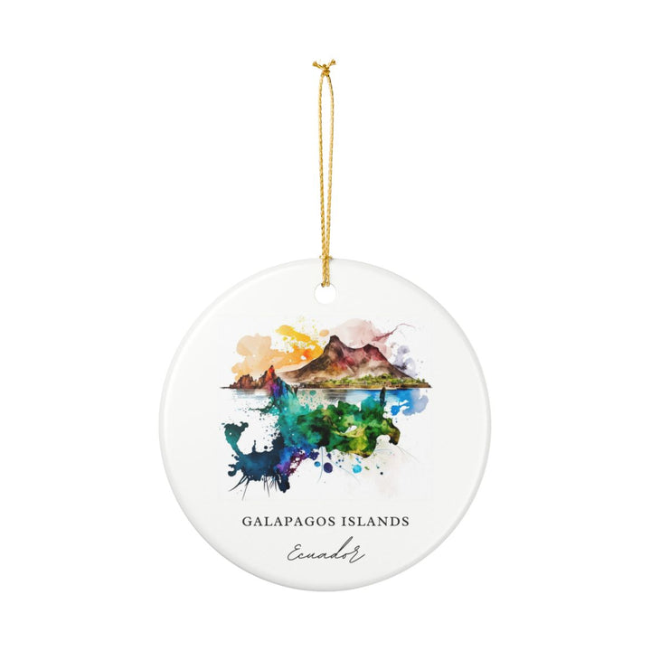 Galapagos Islands Ornament: Unique Galapagos Islands Souvenir, Galapagos Islands Xmas Decor, and Authentic Galapagos Islands Gift