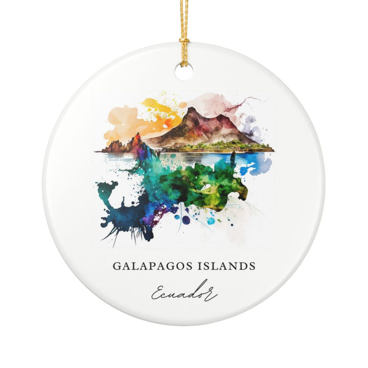 Galapagos Islands Ornament: Unique Galapagos Islands Souvenir, Galapagos Islands Xmas Decor, and Authentic Galapagos Islands Gift
