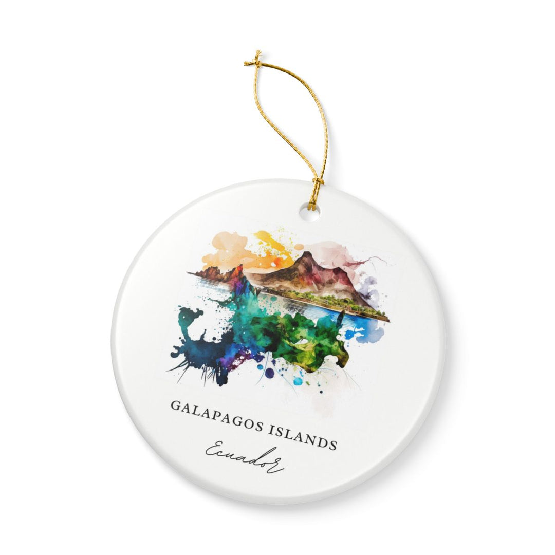 Galapagos Islands Ornament: Unique Galapagos Islands Souvenir, Galapagos Islands Xmas Decor, and Authentic Galapagos Islands Gift