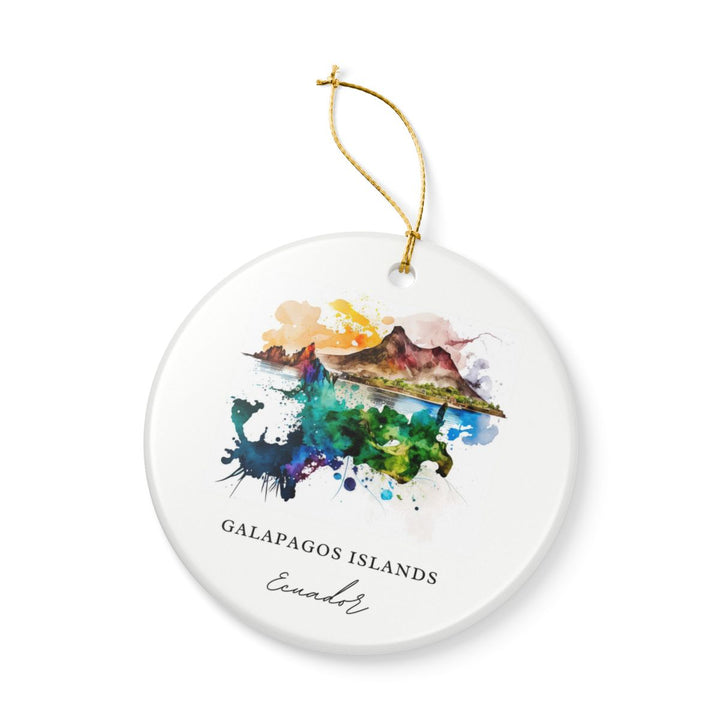 Galapagos Islands Ornament: Unique Galapagos Islands Souvenir, Galapagos Islands Xmas Decor, and Authentic Galapagos Islands Gift